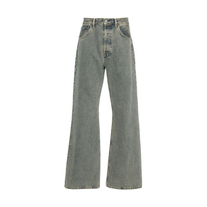 Nueva moda, diseño personalizado, pantalones vaqueros ajustados de mezclilla para hombre, pantalones acampanados ajustados elásticos de algodón 100%, cintura media, calle desgastada - Product Image 6