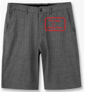 Shorts pour hommes, coupe classique, 9 pouces, 100% coton, importés, fermeture à boutons, lavage en machine, stocks en gros, provenance du Bangladesh - Product Image 1