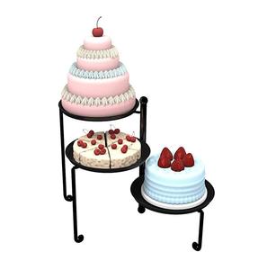 Exhibidor de Postres de Diseño de Lujo con Plato, Exhibidor de Cupcakes para Catering, Decoraciones para Fiestas de Boda - Product Image 5