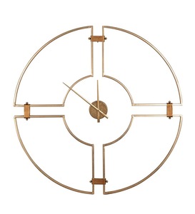 Modern <b>Wall</b> <b>Clock</b> High Quality Laser Cutting <b>Wall</b> <b>Clock</b> Handcrafted Wholesale Price New Trendy Home Use <b>Wall</b> <b>Clock</b> - Product Image 2