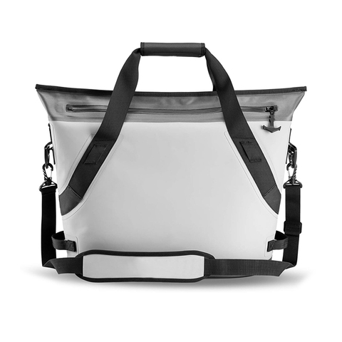 Customized TPU Adjustable Double Strap Attached High Frequency Insulation Soft-sided Waterproof Backpack Cooler Bag