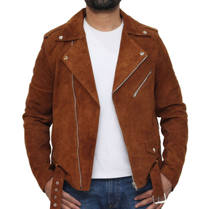 Fabrication professionnelle Motard de haute qualité Mode personnalisée Moto élégante Hommes et femmes Vestes en cuir - Product Image 1