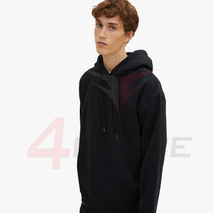 Sudadera con Capucha para Hombre, Hombros Caídos, 400GSM, Felpa de Algodón, Sudadera Personalizada, Fabricante de Moda, Etiqueta Privada OEM - Product Image 6