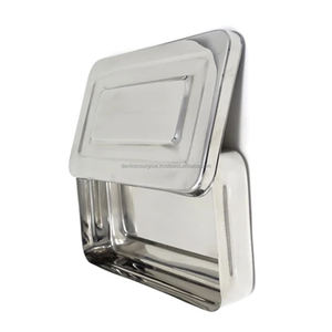 Boîte à instruments médicaux en acier inoxydable 9x5x2 conteneur de stérilisation et de stockage conteneur médical réutilisable en acier inoxydable - Product Image 2