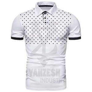 2023 Người Đàn Ông Của Giản Dị Bông/Sợi Tre Cho Áo Sơ Mi Ngắn Tay Lần Lượt Xuống Cổ Áo Rắn Mô Hình Dệt Kim Vải Dịch Vụ OEM - Product Image 1