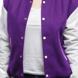 Vestes universitaires confortables de haute qualité pour femmes Logo personnalisé Respirant Élégant Décontracté Street Wear Broderie en gros - Product Image 6