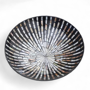 Cuencos Decorativos Hechos a Mano con Madreperla, Incrustaciones de Concha Ecológicas, Material Natural para Uso en el Hogar y la Cocina - Product Image 2