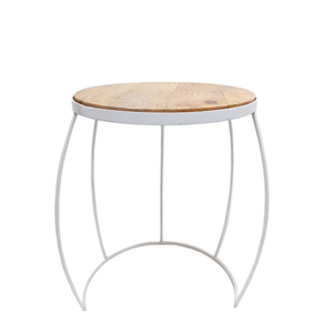 Mesa auxiliar decorativa de mármol de hierro para habitación de hotel para dormitorio y sala de estar, muebles de jardín hechos a mano a granel - Product Image 4