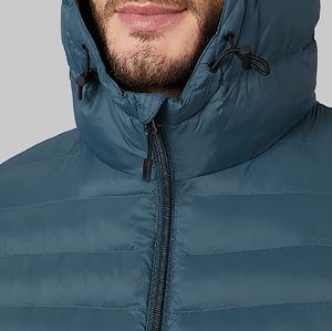 Dernières vestes de qualité pour hommes Nouvelle vente en gros Veste bouffante coupe-vent respirante à manches longues grande taille pour hommes - Product Image 3