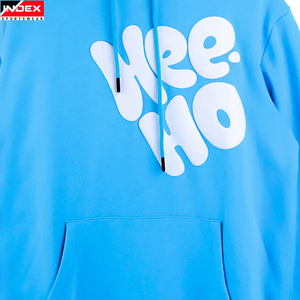 Sweat à capuche d'hiver à impression bouffante pour hommes à la mode 100% coton imprimé numérique fabriqué au Pakistan à bas prix - Product Image 6