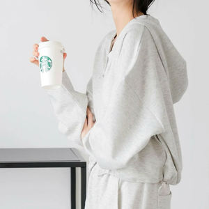 Sudadera con Capucha para Mujer, Cómoda para el Invierno, con Tela Transpirable, Modelo 2026 / Precio al por Mayor, Sudadera con Cierre y Forro Polar Suave - Product Image 2