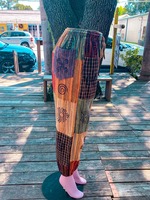 Patchwork Pantalon Bohème D'été Lumineux Confortable Hommes et Femmes Hippy Vêtements Boho Mignon Cargo Pantalon Indie Lâche