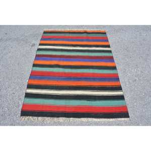 Tapis Vintage Turc Ethnique Vert Patchwork Design 3.8 X 4.9ft Laine Salon Tapis Latex 9x12 "pour Décorations de Salon - Product Image 1