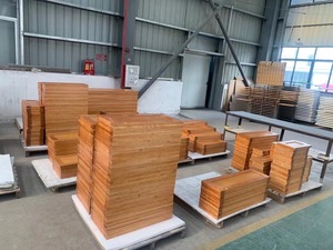 Charnière de cuisine moderne RTA en bois massif d'érable finition laquée avec évier en verre dosseret robinet tiroir coulissant pour villas - Product Image 4