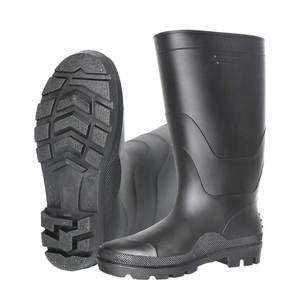 Bottes de pluie noires imperméables antidérapantes protectrices d'agriculture de pêche en plein air de cuisse haute pour des travailleurs - Product Image 2
