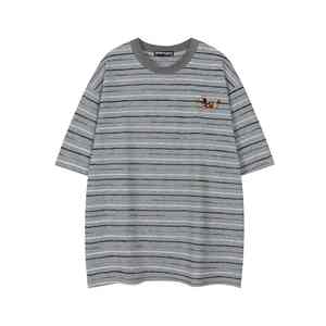 Camiseta informal transpirable de algodón 100% de moda de verano para hombre, ajuste Regular personalizado - Product Image 3