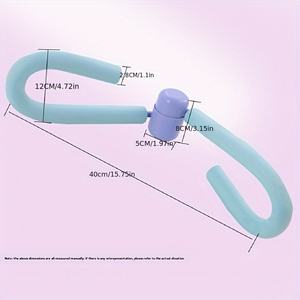 Entraîneur musculaire du plancher pelvien en forme de S pour le yoga, exerceur de cuisses, sculpteur de bras, récupération post-partum, mise en forme du corps, entraînement des fesses, des jambes et des hanches - Product Image 2