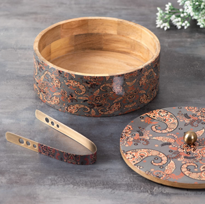 A granel, diseño personalizado, olla caliente de madera, caja de Chapati, caja de arroz, mantiene la comida caliente y fresca, cacerola, utensilios de cocina para el hogar, cocina, restaurante - Product Image 2