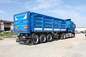 Fabricante de Semirremolques de Volteo Tipo Acordeón de Alta Resistencia para Transporte en Minería y Construcción, Hecho en Turquía - Product Image 4