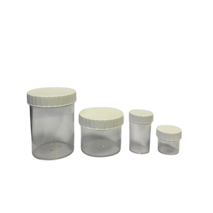 Pot cosmétique transparent en PP de 15 ml avec bouchon à vis hermétique anti-fuite pour le stockage de liquides cosmétiques, articles de voyage et petits objets - Product Image 2