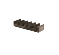 Support de taco en bois écologique pour la sécurité des tacos et le choix Support de taco pour 2 pièces de forme carrée pour vendeur chaud