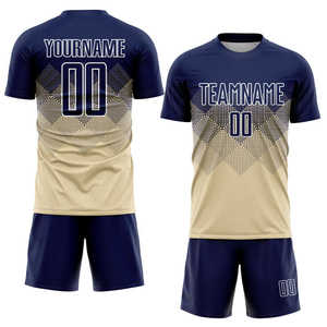 Nueva moda diseño personalizado hombres adultos fútbol Jersey uniforme transpirable antibacteriano ecológico ligero secado rápido - Product Image 2