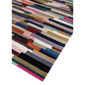 Alfombra Rectangular Abstracta de Lana y Viscosa Hecha a Mano con Técnica Tufted, 4m, 10mm de Grosor, para Sala de Estar o Pasillo - Product Image 2