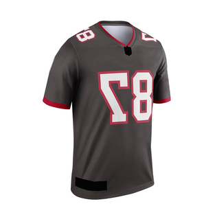 Maillot de football américain personnalisé OEM léger et confortable impression d'équipe vêtements de football court taux de gros dernière conception - Product Image 1