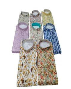 Pijama Kurta de tamaño libre recto para hombres indios de alta calidad, Ropa Étnica, pijama Kurta de moda de proveedor indio Kurta Men