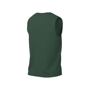 Barato Deporte personalización Logo Hombres gimnasio chaleco culturismo acanalado camiseta sin mangas estiramiento fitness camiseta sin mangas - Product Image 5