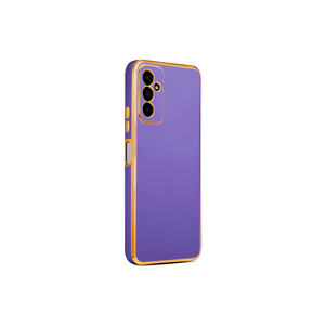 Funda Protectora de Silicona Electrochapada Netzy para Samsung Galaxy M23, Color Morado Oscuro, Compatible con A53, A34, A03S, A24, A22, A12, A32 - Product Image 1