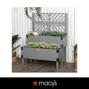 Vente en gros de petite jardinière en acier galvanisé à décor de jardin en métal pour les fleurs et la décoration extérieure - Product Image 6