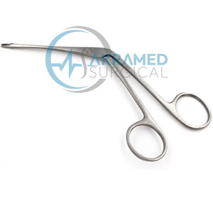 Pinces chirurgicales auriculaires Akramed de qualité supérieure, droites, standard, en acier inoxydable, instruments ORL, à actionnement manuel, CE ISO - Product Image 1