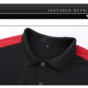 Printemps été, pantalon long court en coton, haut blanc uni, ensemble col rabattu été Survêtement décontracté pour homme - Product Image 6