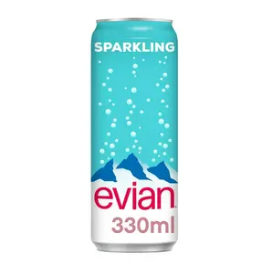 O Fornecedor Mais Barato Do Preço De Evian Sparkling Water Can 330ml Estoque A Granel