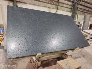 Losas con acabado Lapatto de granito gris acero de diseño moderno Superficie de losa grande pulida - Product Image 3