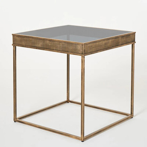 Square <b>Gold</b> Stainless Steel Leg Marble Top Round Living Room Home Furniture Luxury <b>Side</b> Center Coffee Tea <b>Table</b> - Product Image 2