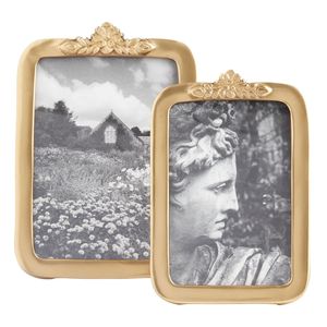 Cadre photo en métal classique pour photos vintage avec un attrait intemporel, parfait pour les thèmes de décoration intérieure traditionnels - Product Image 3