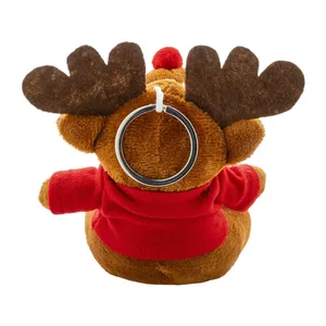 Porte-clés en peluche renne personnalisé par Julren - Product Image 2