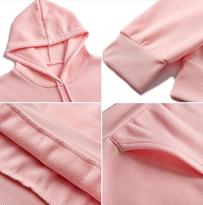 Trendy Custom Logo High Quality Streetwear Stylish Women Fashion Hoodies Hot <b>Sale</b> Winter Cotton Polyester Zipper Active Hoodie - Product Image 6