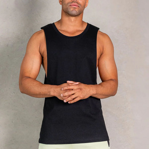 เสื้อกล้ามสำหรับผู้ชายแบบกำหนดเองได้เสื้อกล้ามสำหรับออกกำลังกายคอตตอนเข้ายิมเสื้อกล้ามสำหรับออกกำลังกาย - Product Image 1