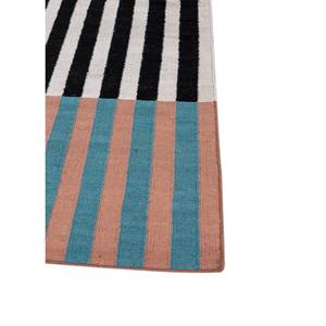 พรมขนสัตว์ทอมือลายเพชรแบบแบนสีงาช้างสำหรับห้องนั่งเล่นและห้องนอน-ADWL-13144 - Product Image 4