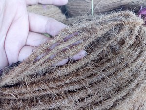 CORDE DE COIR EN FIBRE DE NOIX DE COCO EN GROS DURABLE UTILISÉE POUR LA FERME DE MER DE - Product Image 2