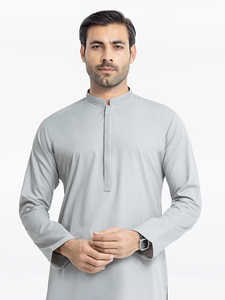 Salwar Kameez élégant en coton pakistanais costumes personnalisés robe ethnique pour hommes hiver et été musulmans-friendly vente en gros - Product Image 4
