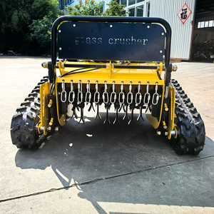 Cortacésped con control remoto-Inalámbrico, cortador de césped automático con altura de corte ajustable, neumáticos resistentes y sensores de seguridad - Product Image 3