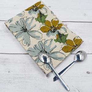 Juego de toallas de mano de lino con estampado Floral de lujo al por mayor, accesorios de limpieza de cocina multiusos ecológicos, diseño de impresión personalizado - Product Image 2
