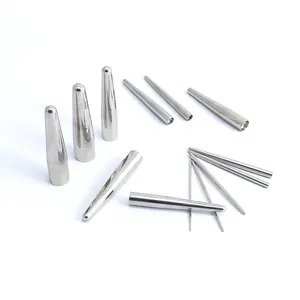 Professional Insertion Pins Tattoo Piercing Jewelry Stainless Steel Tattoo Expand Stretch Concave Ear Taper