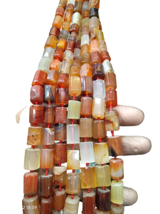 Natural Gemstone Labradorite <b>Pipe</b> Bead Strand Agate Beads Wholesale Polished Bead Strand Buy Online From Amayra Crystals Exports - Product Image 6