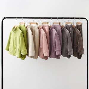 2025 invierno nuevo conjunto deportivo de lana para niños y niñas más sudadera gruesa de terciopelo + Pantalones de chándal 2 uds traje niños trajes cálidos - Product Image 5