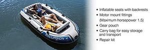 LM J Y U Espesar Balsa inflable Asalto Barcos de goma, Adulto Pesado Ka y a K Barco inflable WearResisting Hovercraft Dinghies Nuevo - Product Image 3